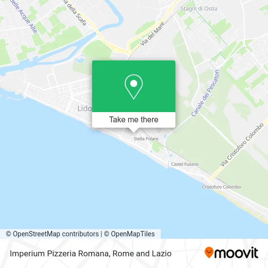 Imperium Roman Pizzeria map