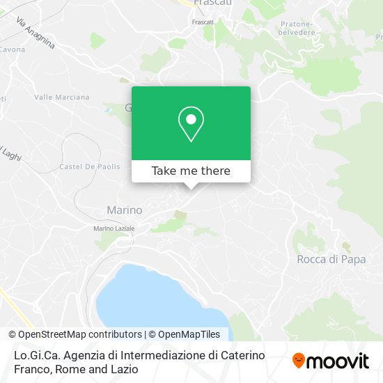 Lo.Gi.Ca. Agenzia di Intermediazione di Caterino Franco map