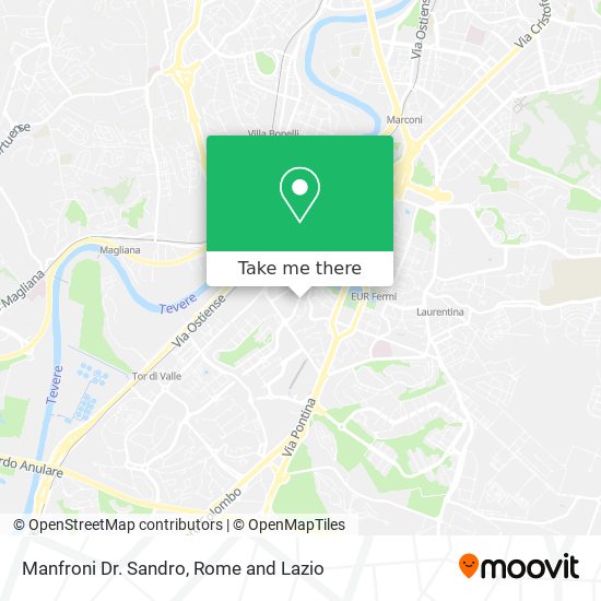 Manfroni Dr. Sandro map