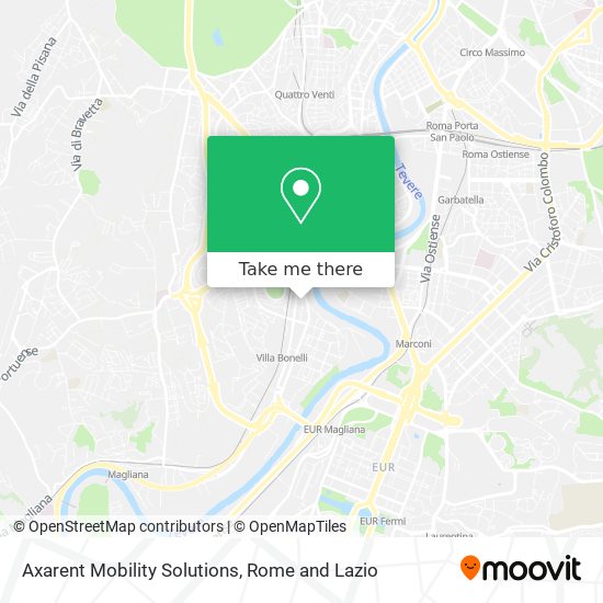 Axarent Mobility Solutions map