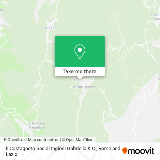 Il Castagneto Sas di Ingiosi Gabriella & C. map