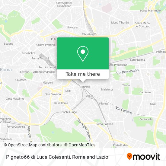 Pigneto66 di Luca Colesanti map