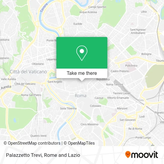 Trevi Small Palace map