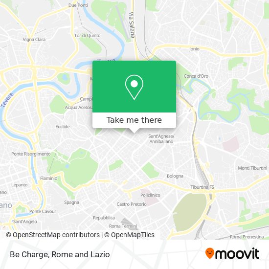 Be Charge map