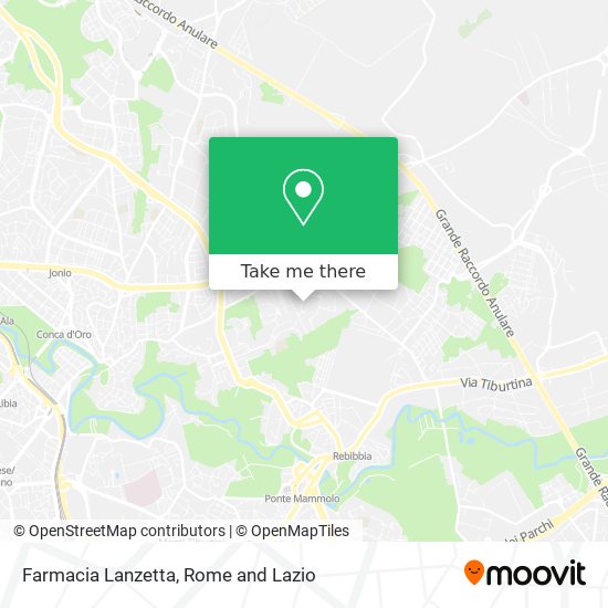 Farmacia Lanzetta map