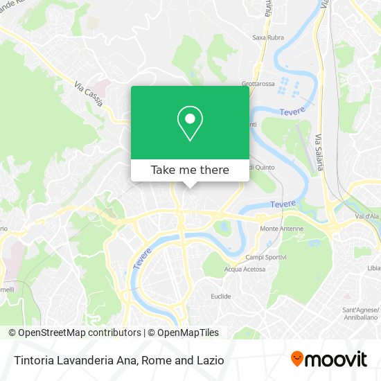 Tintoria Lavanderia Ana map
