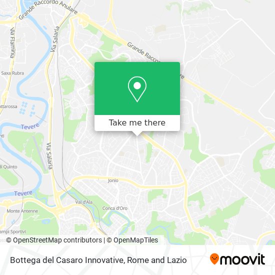 Bottega del Casaro Innovative map