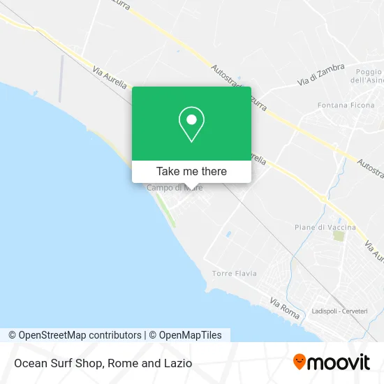 Ocean Surf Shop map