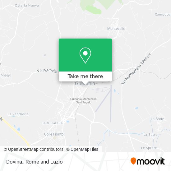 Dovina. map