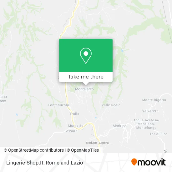 Lingerie Shop map