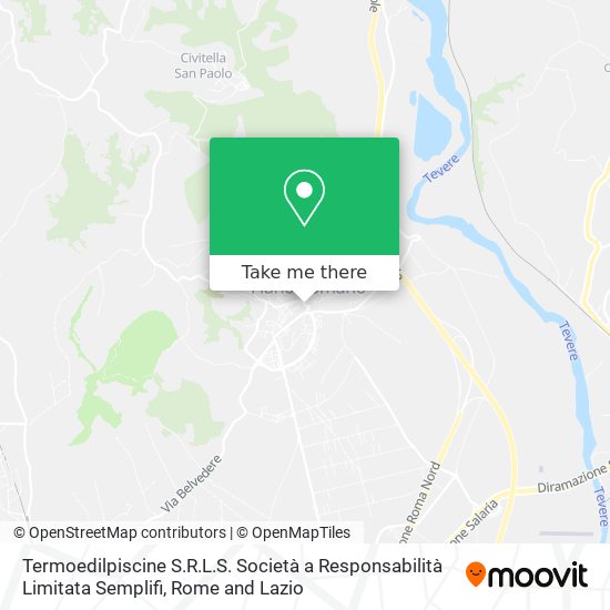 Termoedilpiscine S.R.L.S. Società a Responsabilità Limitata Semplifi map