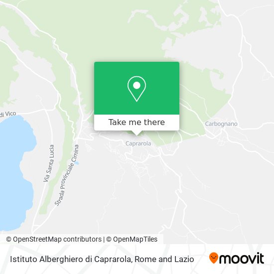 Istituto Alberghiero di Caprarola map