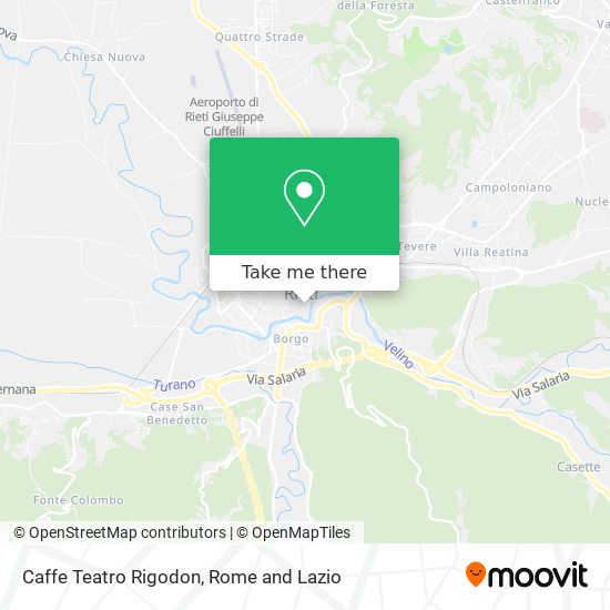 Caffe Teatro Rigodon map