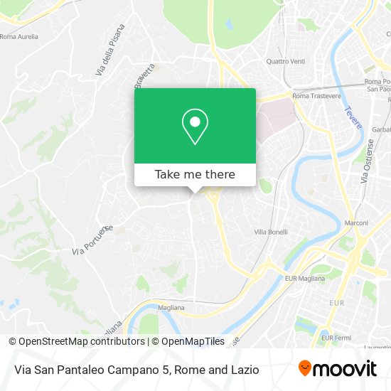 Via San Pantaleo Campano 5 map