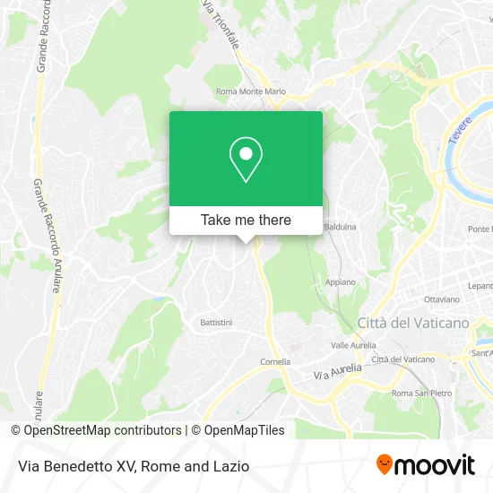 Benedict XV Street map