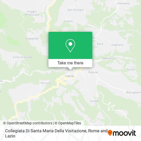 Collegiata Di Santa Maria Della Visitazione map