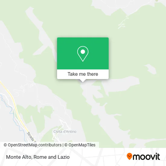Monte Alto map