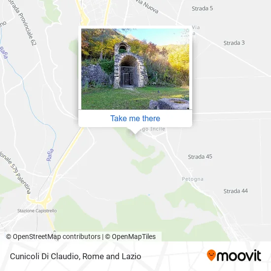 Cunicoli by Claudio map