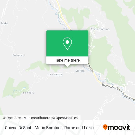 Chiesa Di Santa Maria Bambina map