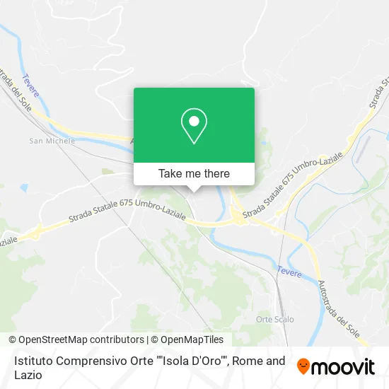 Orte Comprehensive Institute "Golden Island" map