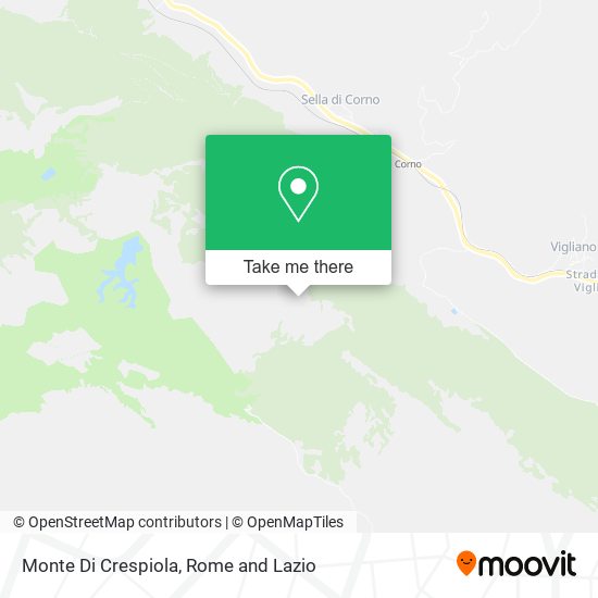 Monte Di Crespiola map
