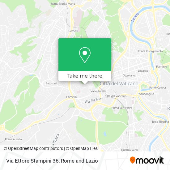 Via Ettore Stampini 36 map