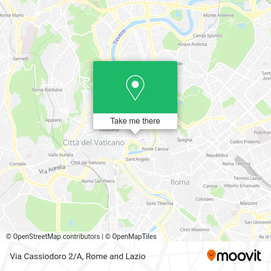 Cassiodoro Street 2/A map