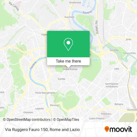 Ruggero Fauro Street 150 map