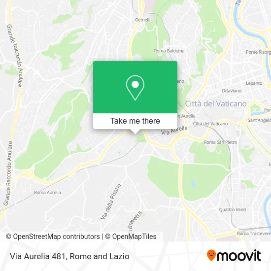 Aurelia Street 481 map