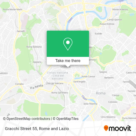 Gracchi Street 55 map