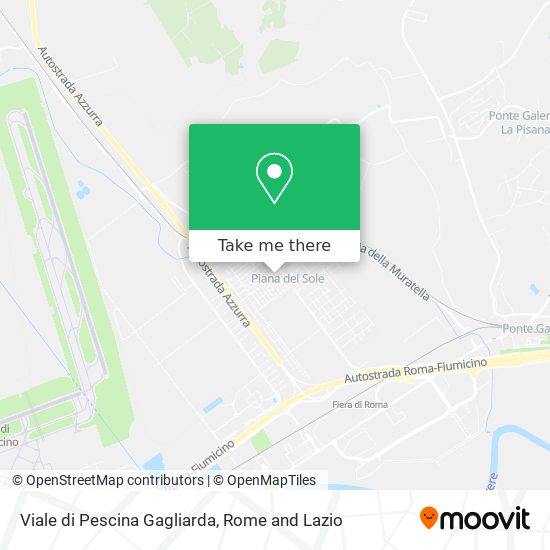 Viale di Pescina Gagliarda map