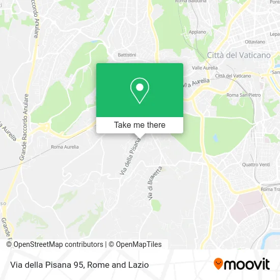 Via della Pisana 95 map