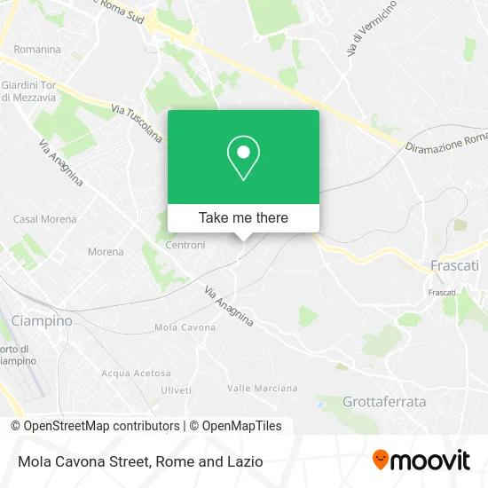 Mola Cavona Street map