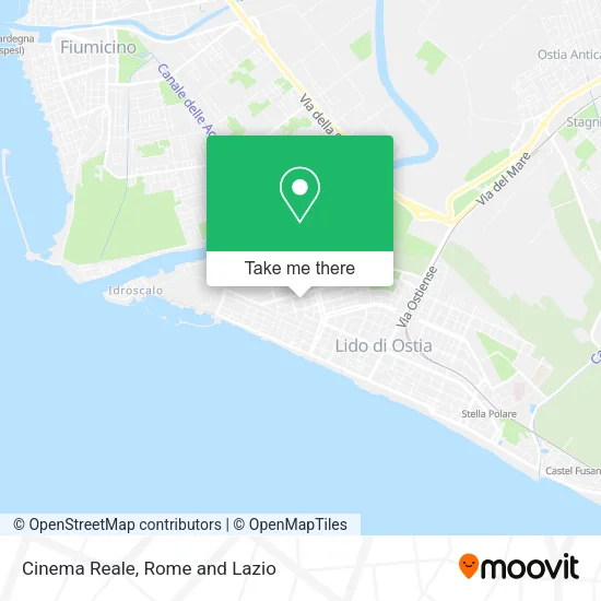 Cinema Reale map