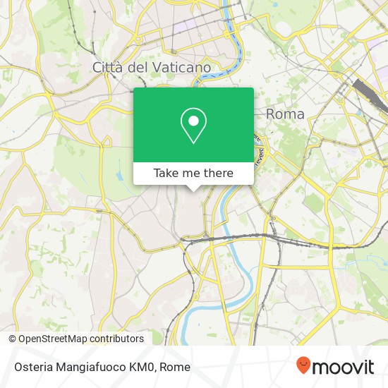 Osteria Mangiafuoco KM0 map