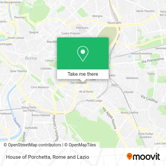 House of Porchetta map