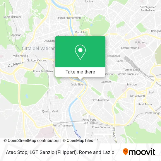 Atac Stop, LGT Sanzio (Filipperi) map