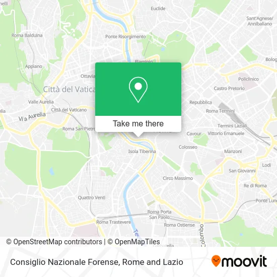 National Forensic Council map