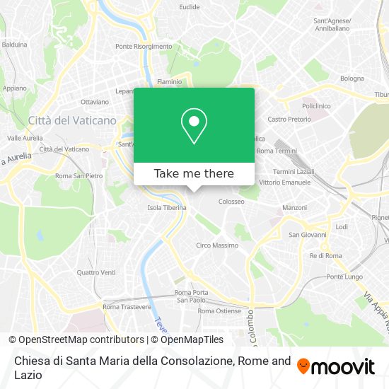 Chiesa di Santa Maria della Consolazione map