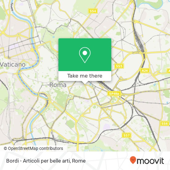 Bordi - Articoli per belle arti map