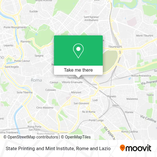 State Printing and Mint Institute map