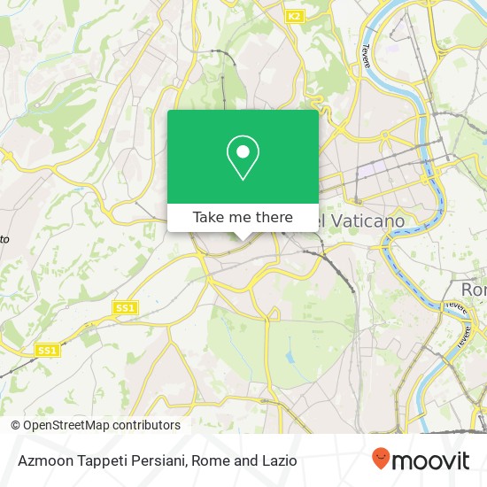 Azmoon Tappeti Persiani map