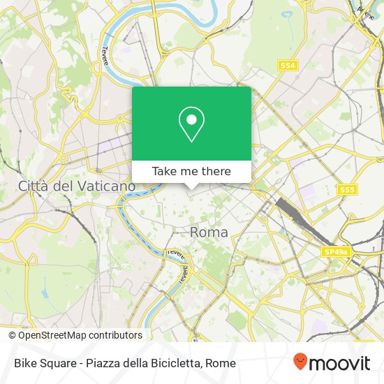 Bike Square - Piazza della Bicicletta map