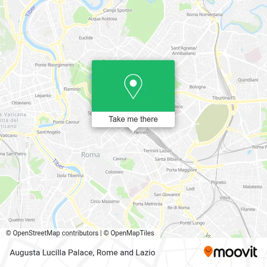 Augusta Lucilla Palace map