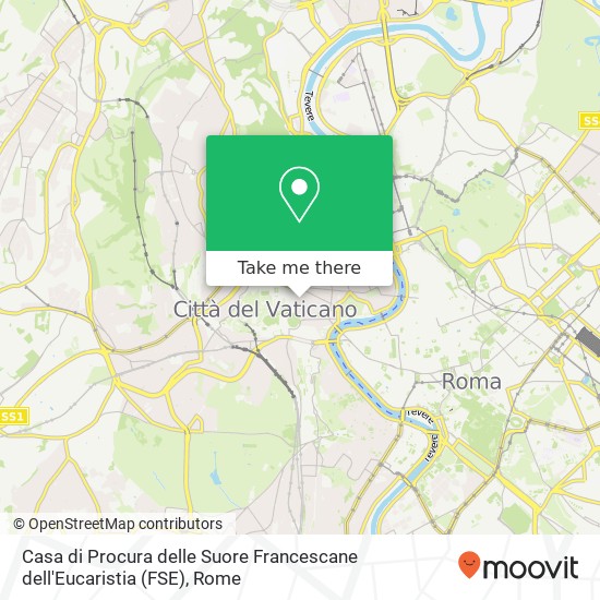 Casa di Procura delle Suore Francescane dell'Eucaristia (FSE) map