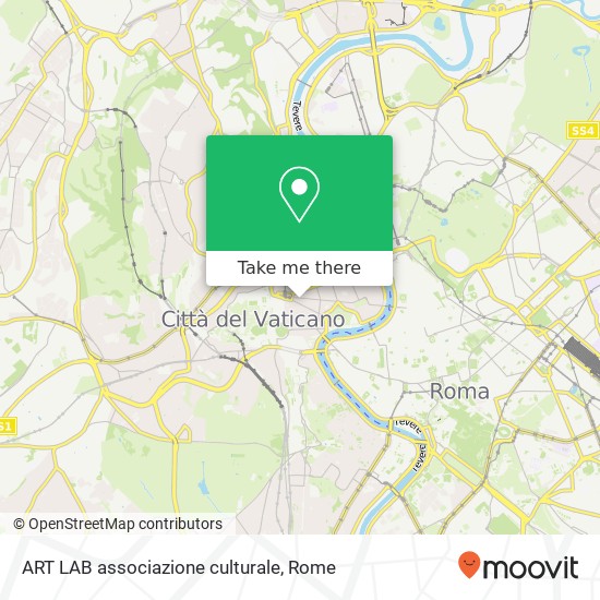 ART LAB associazione culturale map