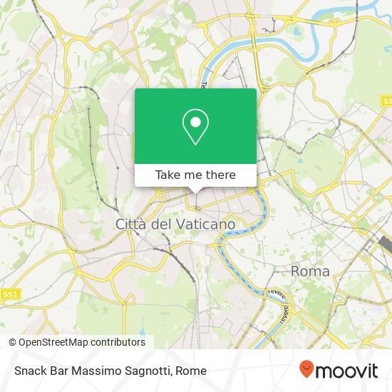 Snack Bar Massimo Sagnotti map