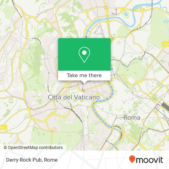 Derry Rock Pub map