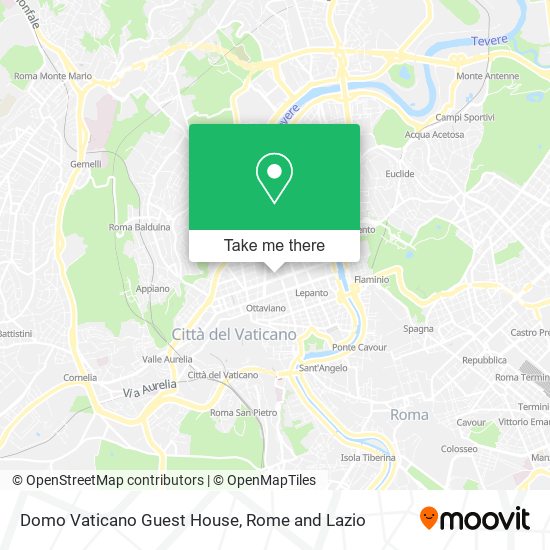 Domo Vaticano Guest House map