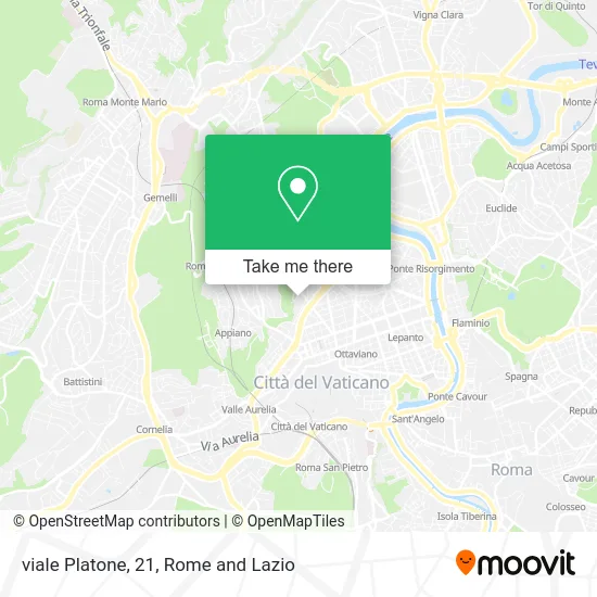 viale Platone, 21 map